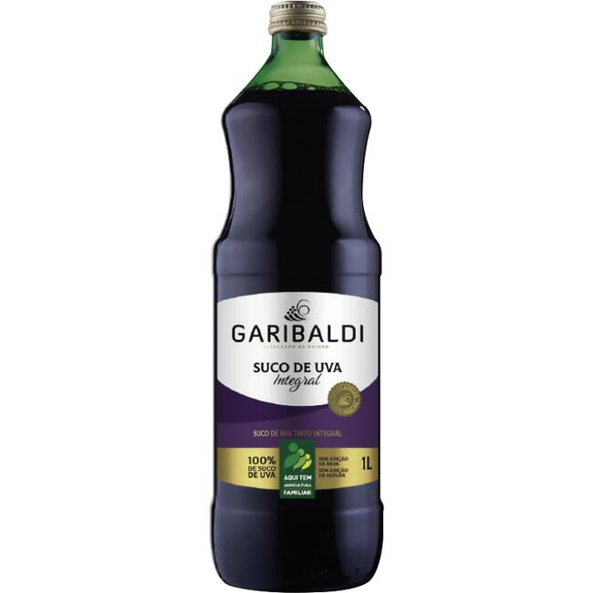 Suco de Uva Garibaldi Integral Tinto 1L
