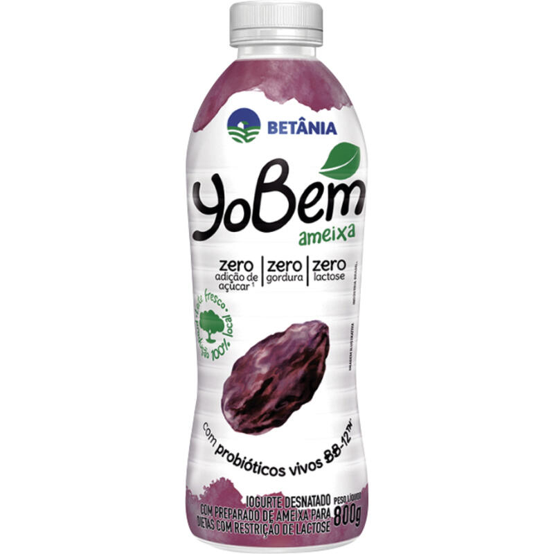 Iogurte Betânia Yobem Ameixa 800g