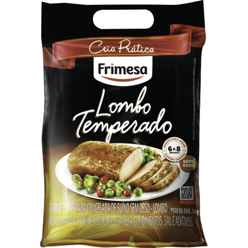 Lombo Temperado Frimesa Cong Preço por quilo no pacote