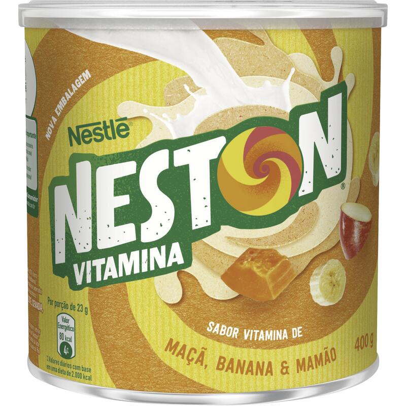 Neston Vitamina Mamão, Banana e Maçã 400g