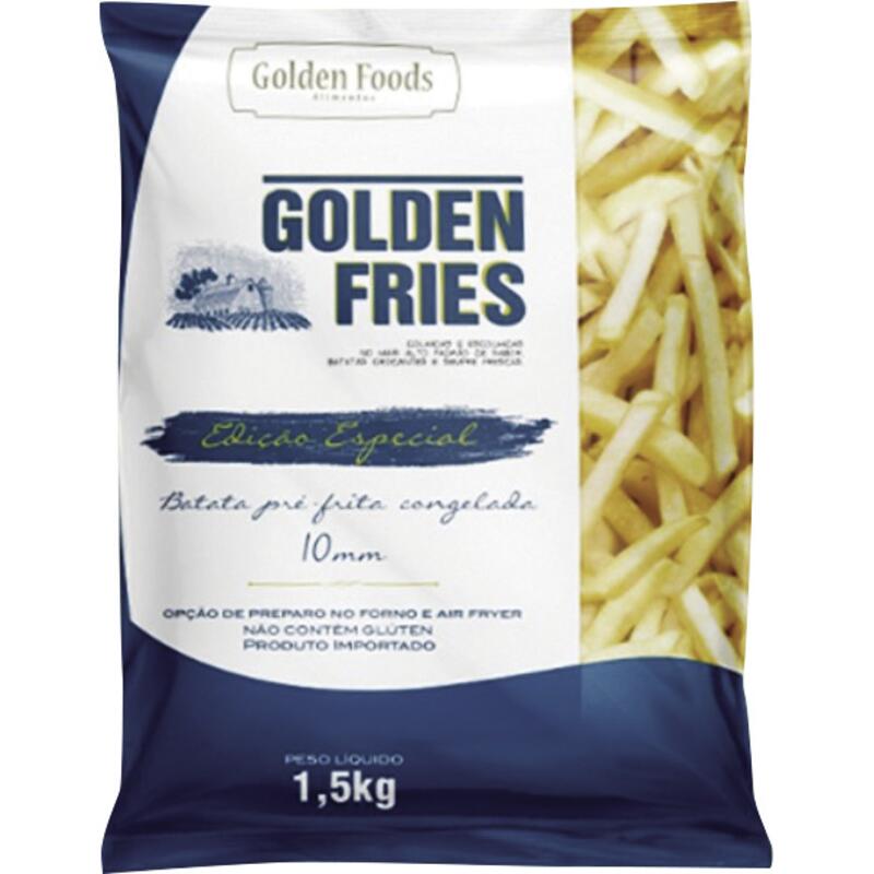 Batata Pré-Frita Golden Fries Congelada Blue 1,5kg