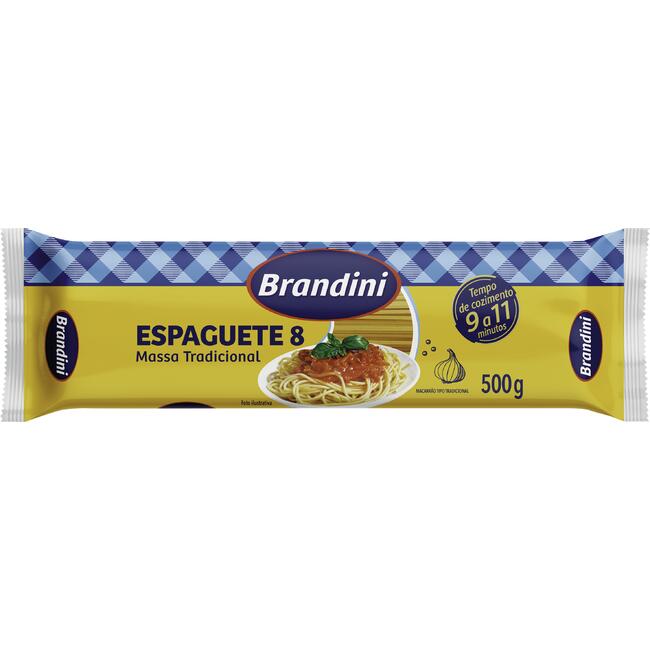 Macarrão Comum Brandini Espaguete 500g