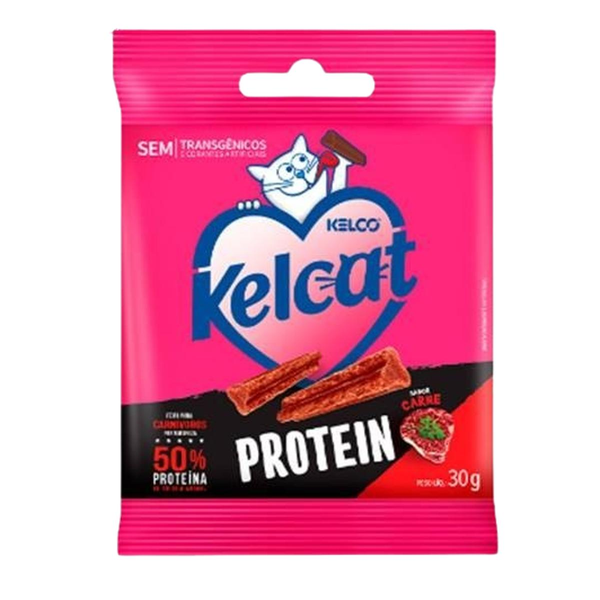Snack Kelcat 30g - Carne