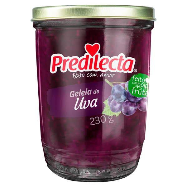 Geleia Predilecta 230g - Uva