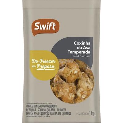 Coxinha da Asa Temperada SWIFT 1KG