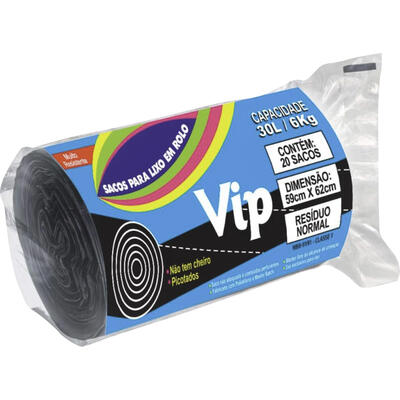 Saco de Lixo Vip 30L 20 un