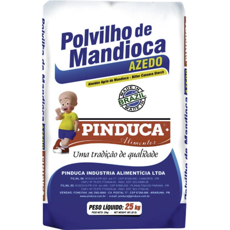 Polvilho Azedo Pinduca 25kg