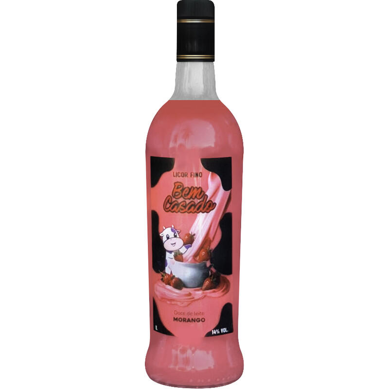 Bebida Alcoólica Bem Casado Morango 1L