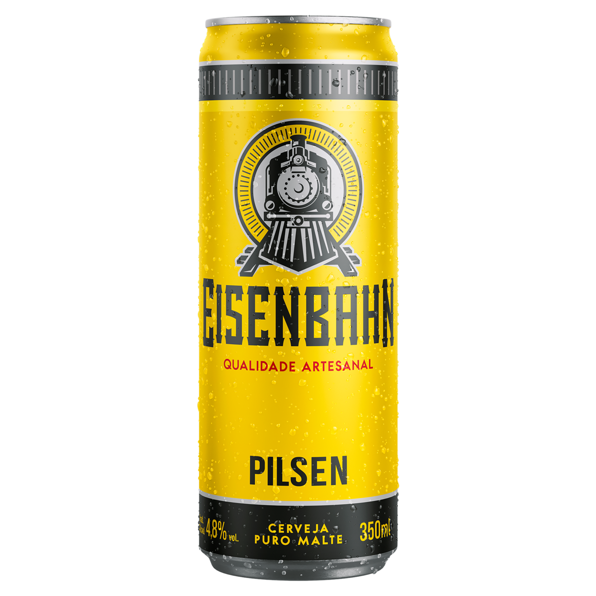 Cerveja Pilsen Puro Malte Eisenbahn Lata 350ml