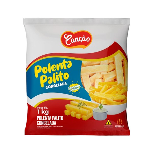 Polenta Canção 1kg - Palito - Congelado