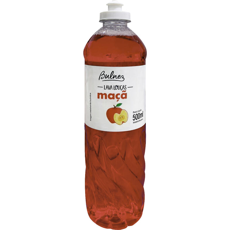 Detergente Líquido Bulnez Maçã 500ml