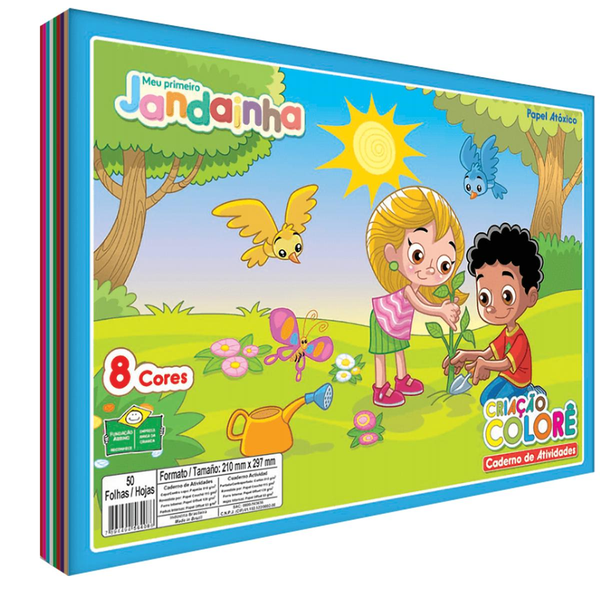 Caderno Jandaia 32 Folhas - Meu Primeiro Jandainha