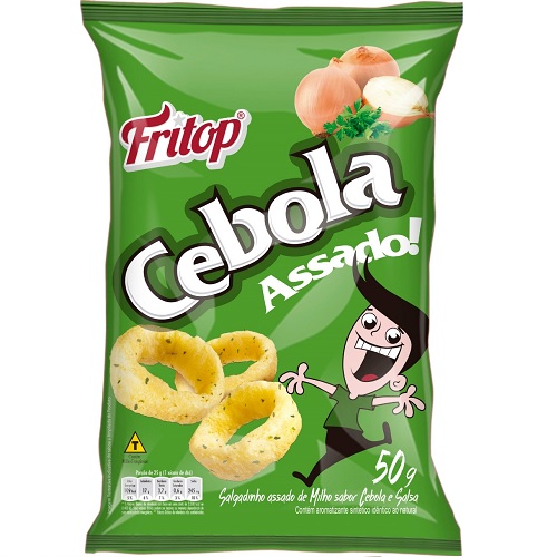 Salgadinho Fritop Cebola E Salsa 50g