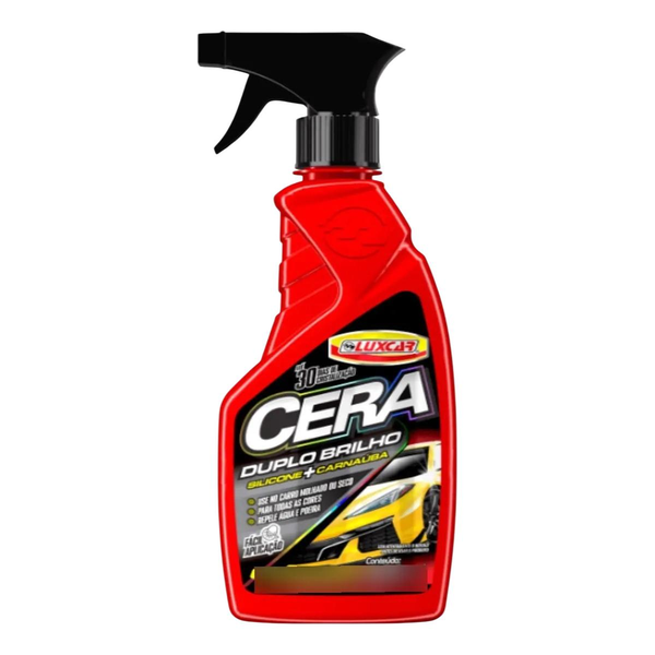 Cera Luxcar 500ml - Duplo Brilho