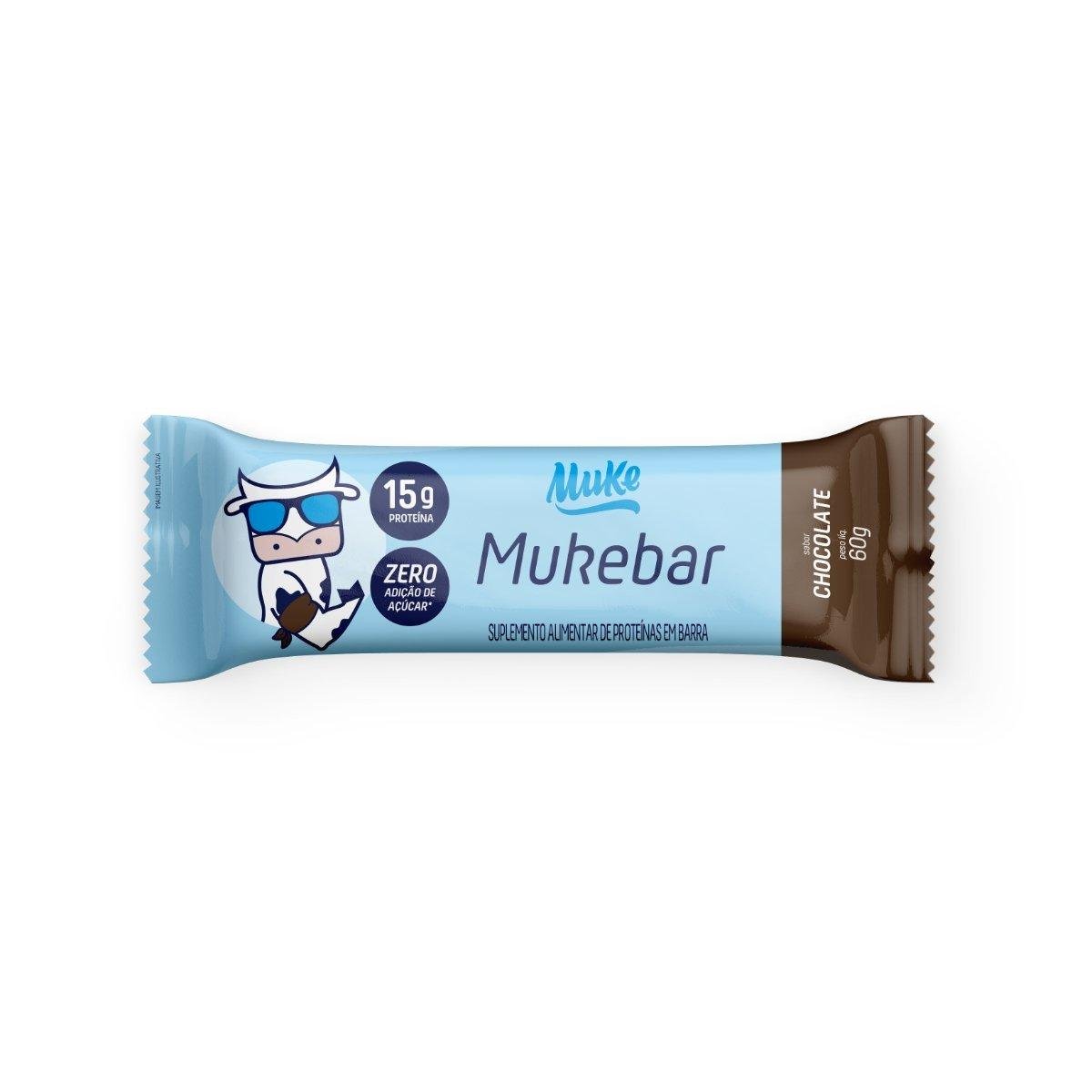 Barrinha Muke Sabor Chocolate 60g +Mu
