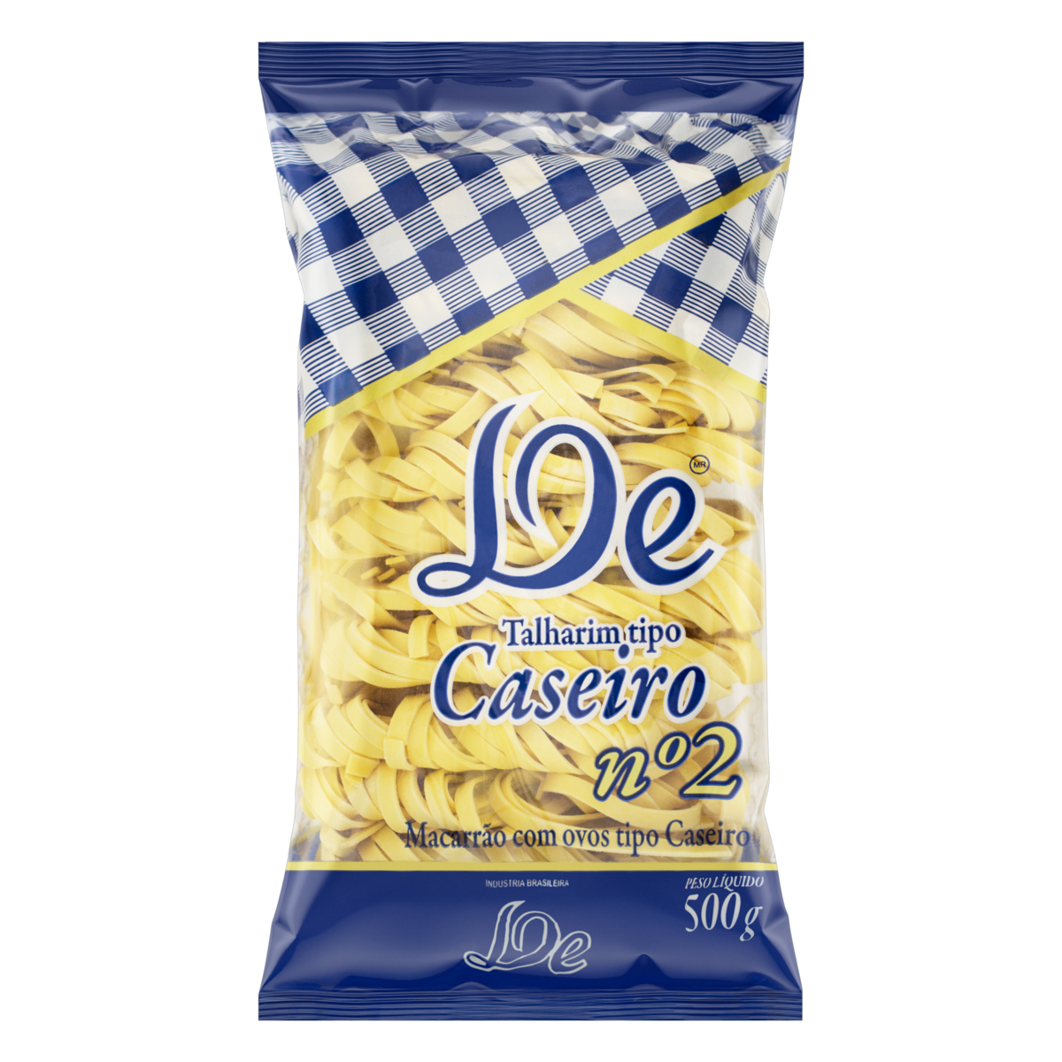 Macarrão com Ovos Caseiro Talharim 2 De Pacote 500g