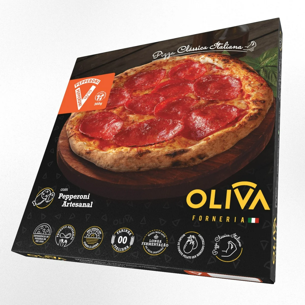 Pizza OLIVA Forneria Pepperoni 360g