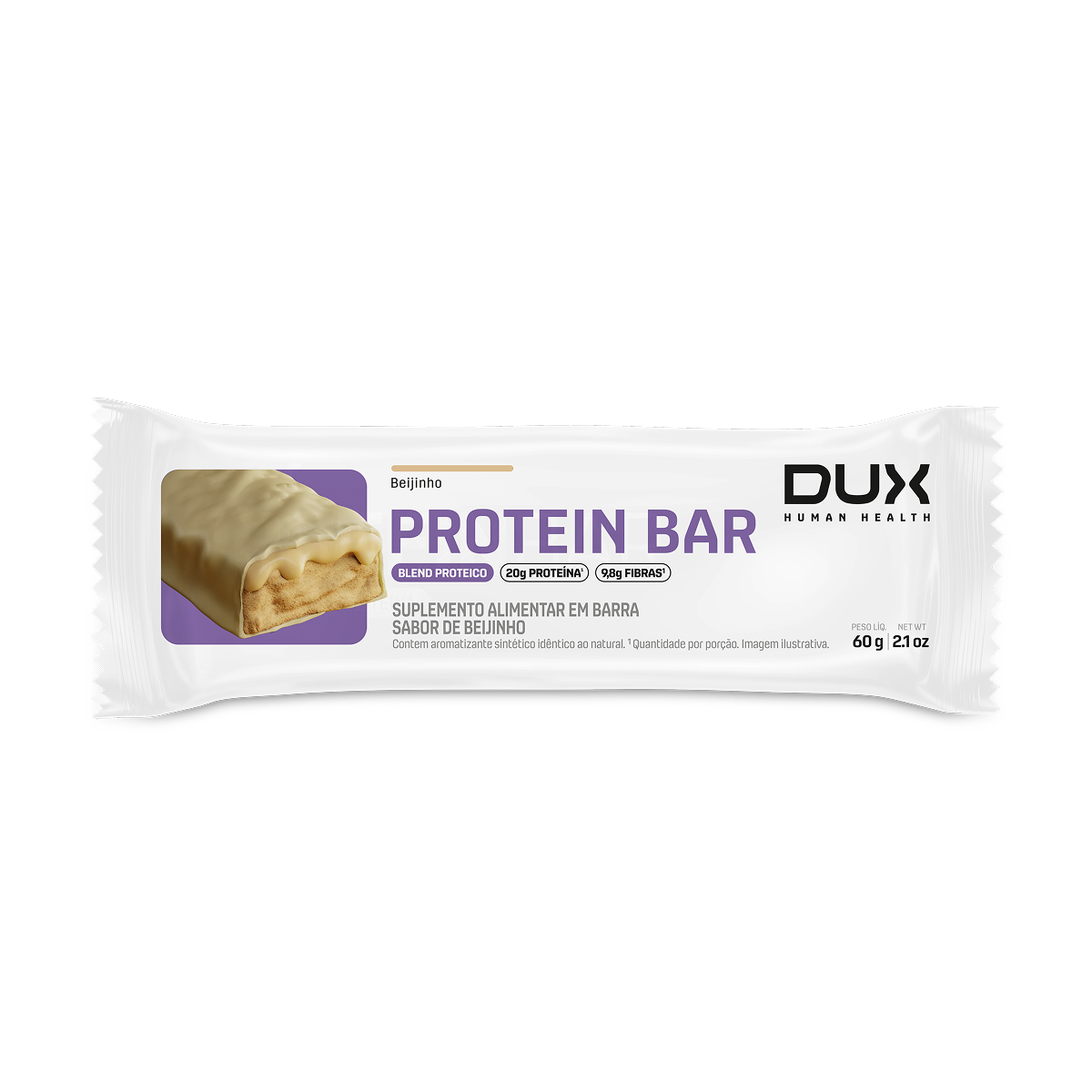 Barra de Proteínas Dux Beijinho 60 G