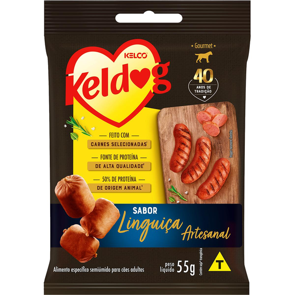 Bifinho Keldog 55g - Linguiça Artesanal