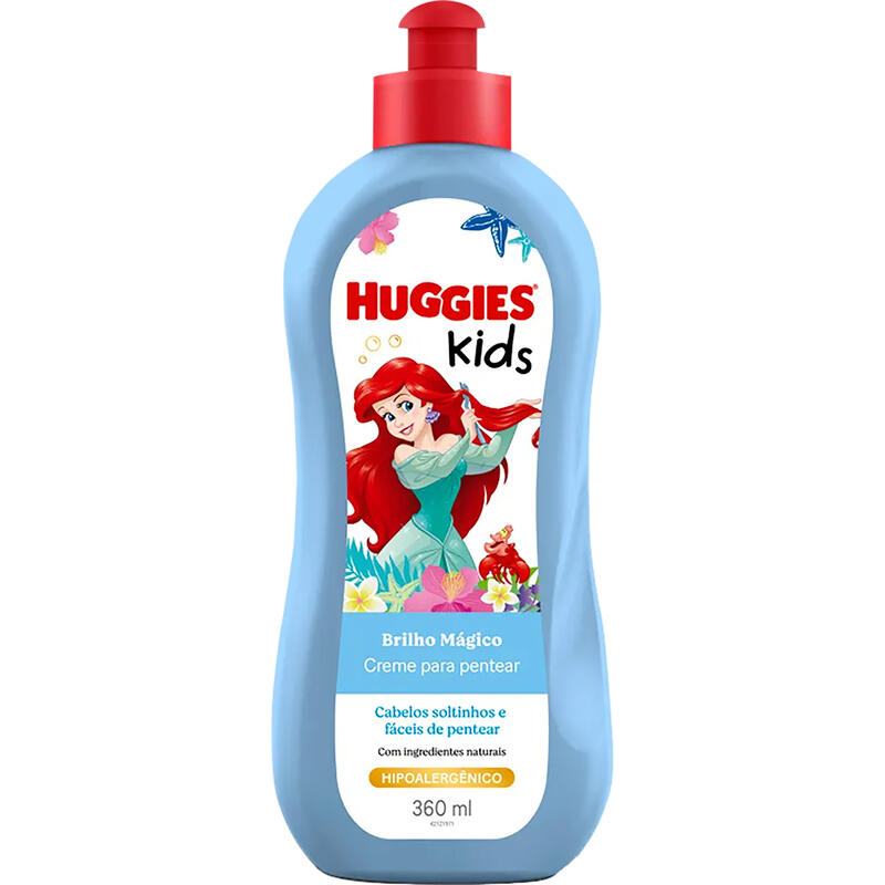 Creme para Pentear Huggies Kids Brilho Mágico Frasco 360ml