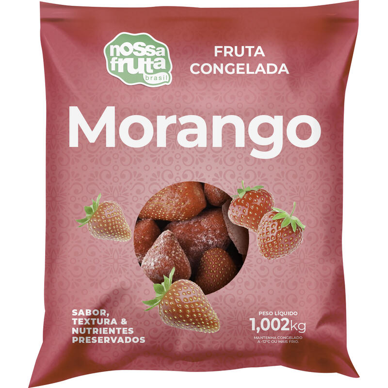 Morango Nossa Fruta Congelado 1,02kg