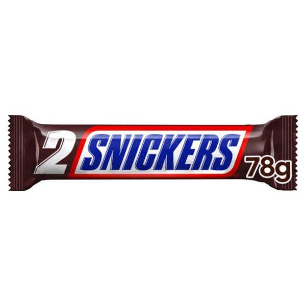 Chocolate Snickers Duas Barras 78g