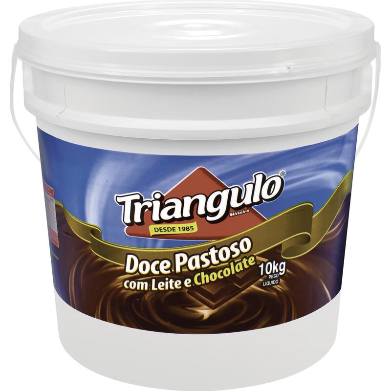 Doce Pastoso com Leite e Chocolate Triângulo 10kg