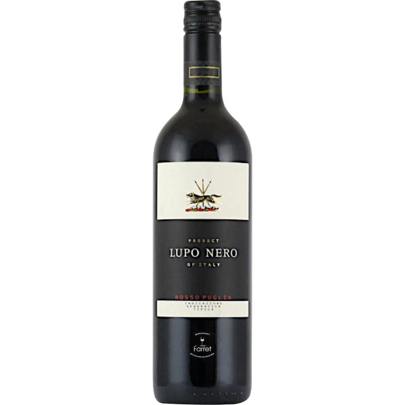 Vinho Italiano Lupo Nero Rosso 750ml