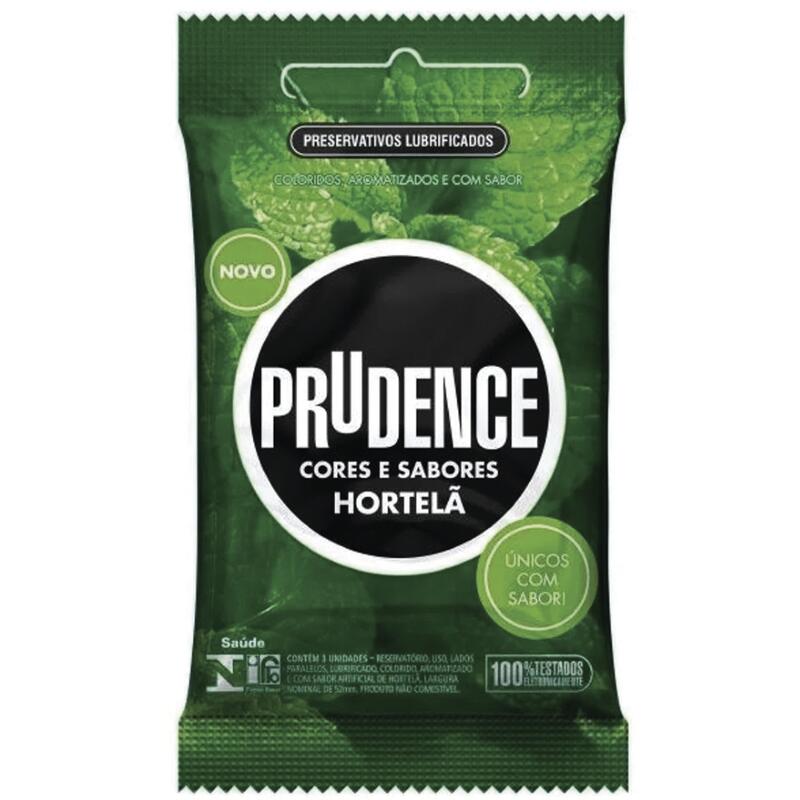 Preservativo Prudence Hortelã 3 un