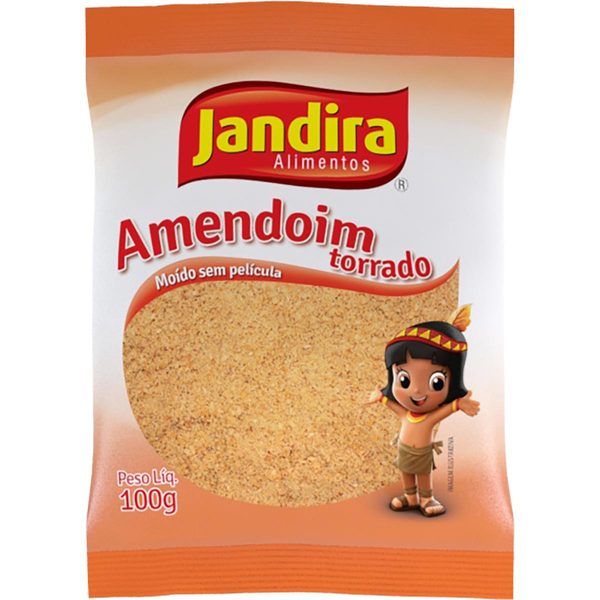 Amendoim Jandira 100g - Torrado - Moído - Fino