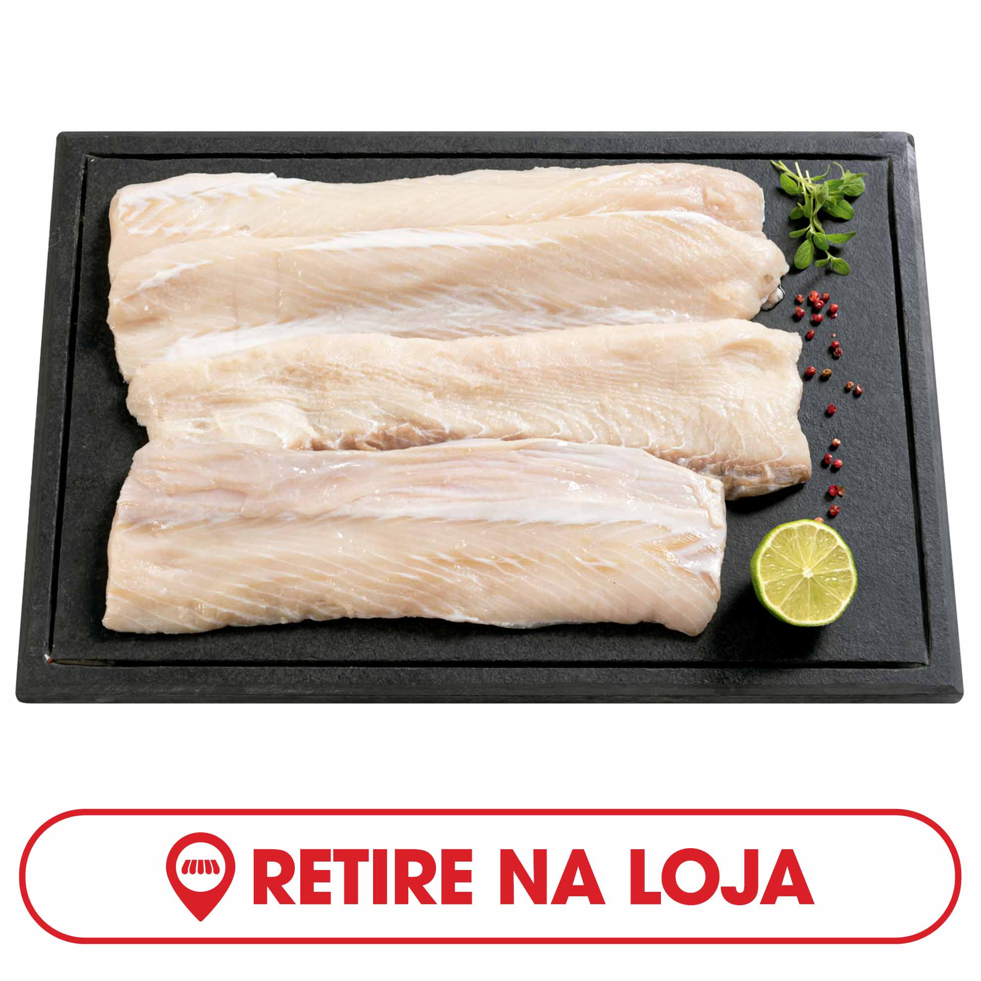 Filé de Cação Fresco sem Pele