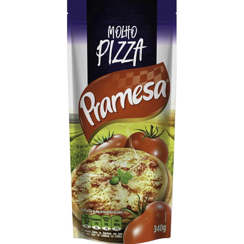 Molho de Tomate Pramesa Pizza 340g
