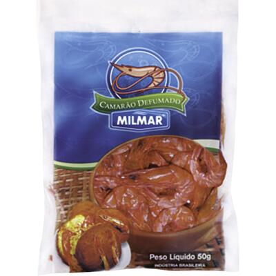 Camarão Defumado Milmar Congelado 50g