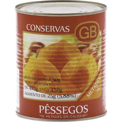 Pêssego em Calda GB 450g