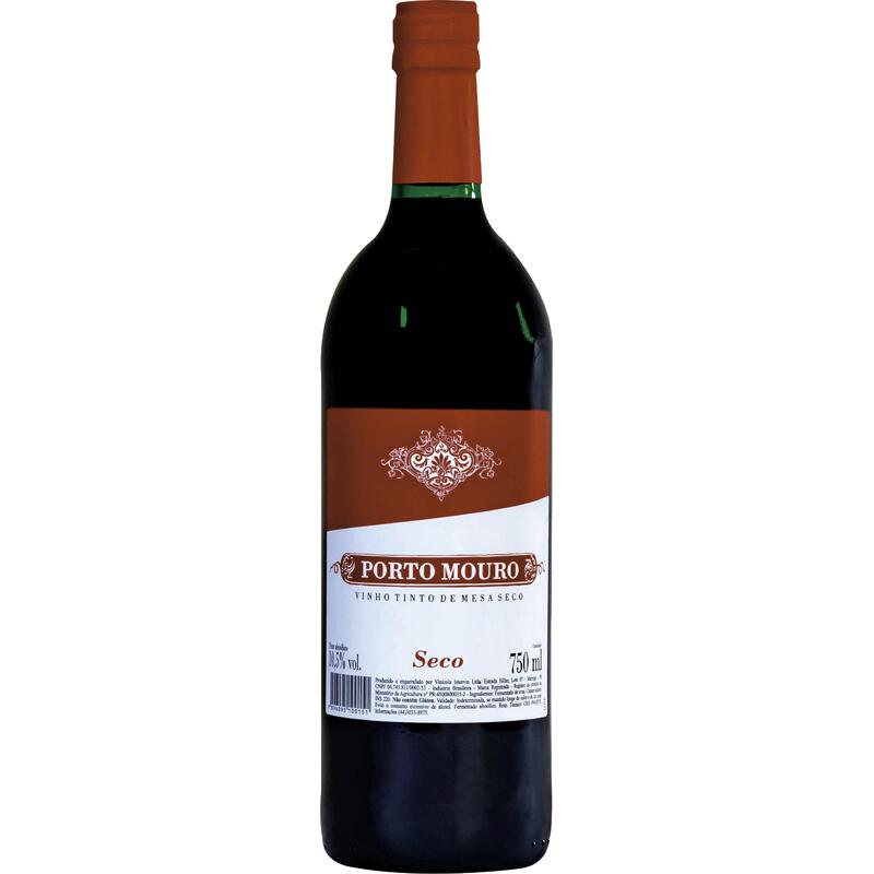 Vinho Porto Mouro Tinto Seco 750ml
