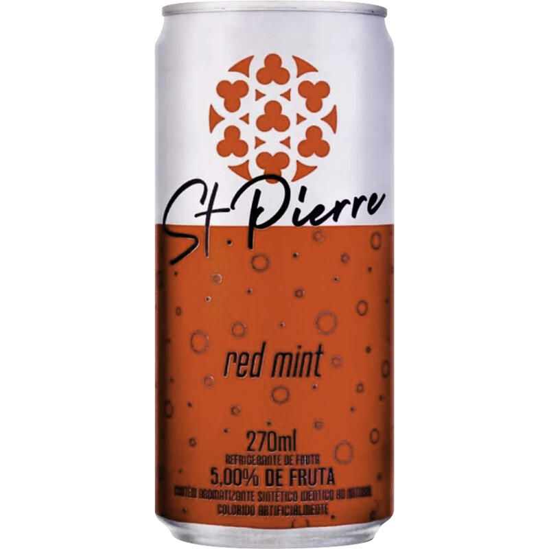 Refrigerante St.Pierre Red Mint 270ml