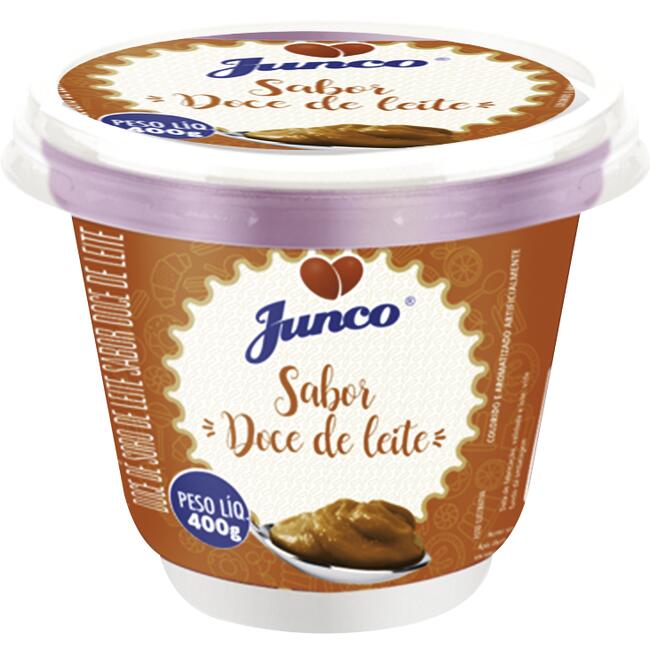 Doce Cremoso Junco Sabor Doce de Leite 400g