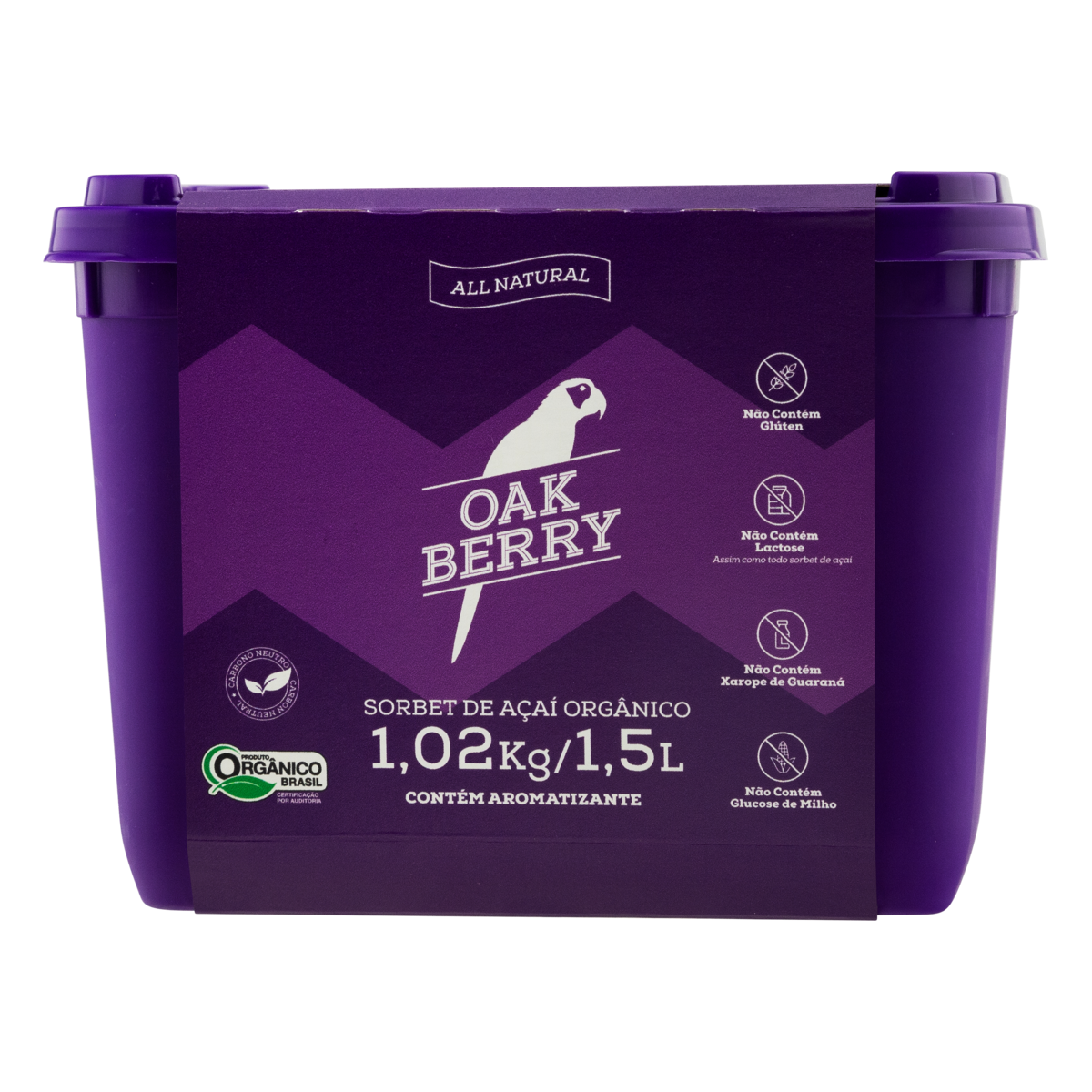 Açaí OAK BERRY Orgânico 1.5l