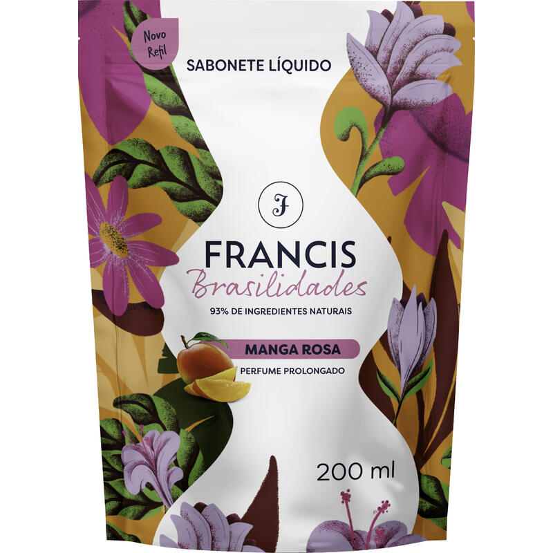 Sabonete Líquido Francis Laranja 200ml