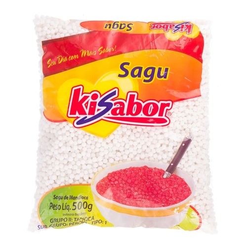 Sagu De Mandioca Kisabor 500g