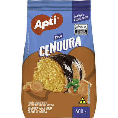 Mistura para Bolo Apti Cenoura 400g