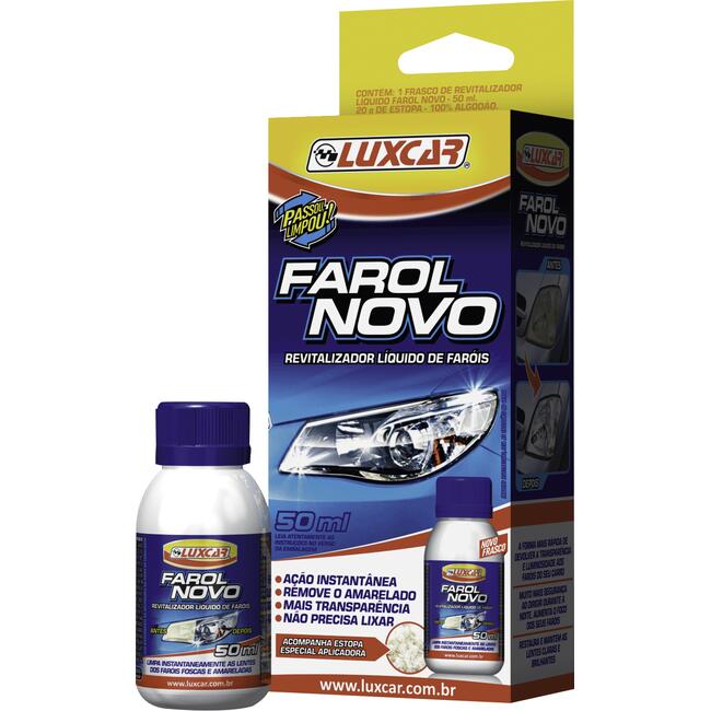 Revitalizador Líquido Luxcar 50ml - Farol Novo