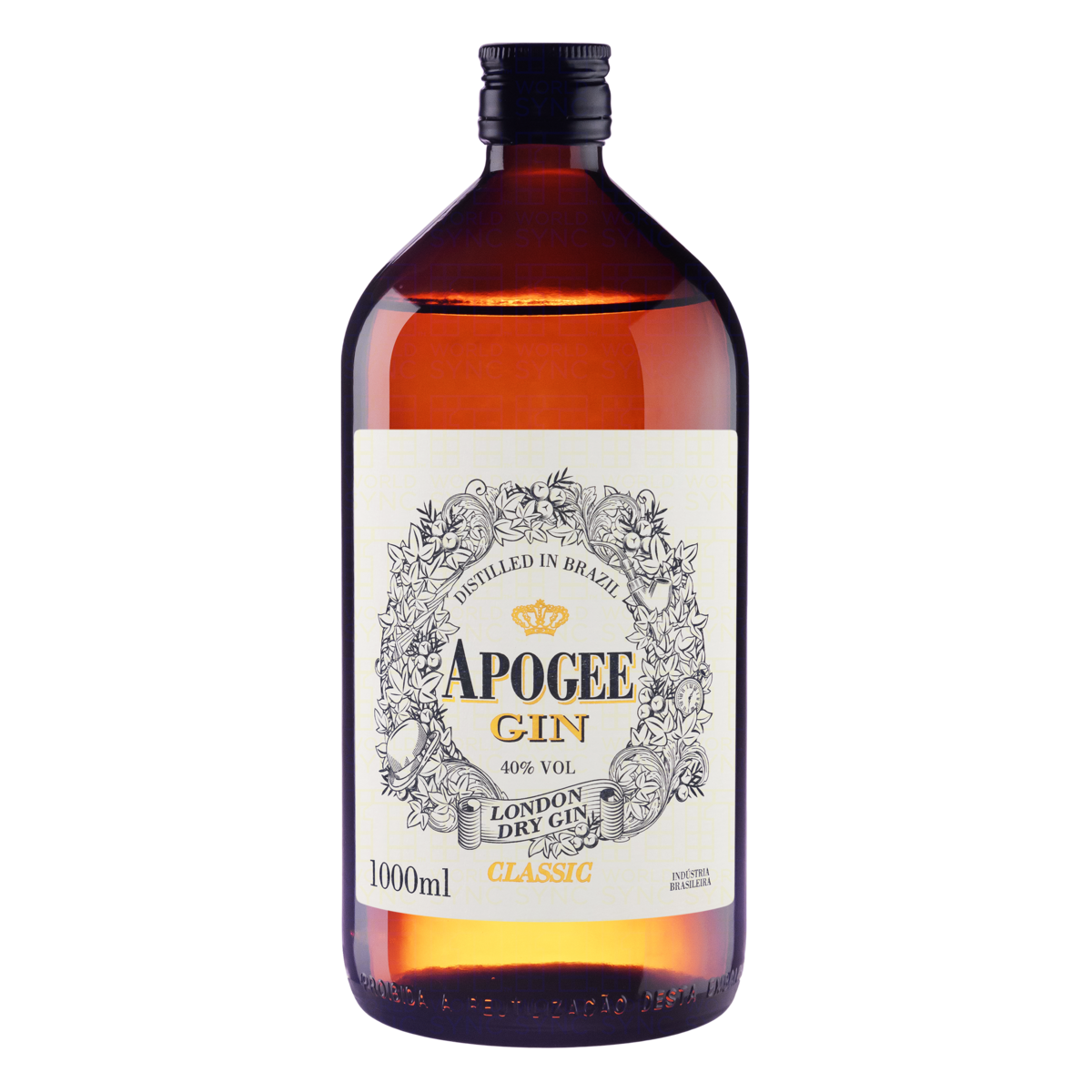 Gin London Dry Classic Apogee Garrafa 1000ml