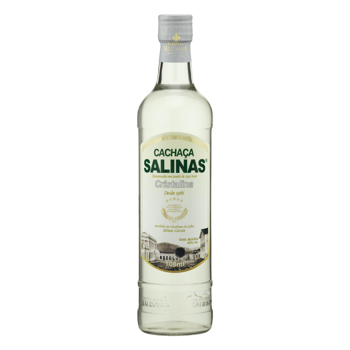 Cachaça SALINAS Cristalina 700ml