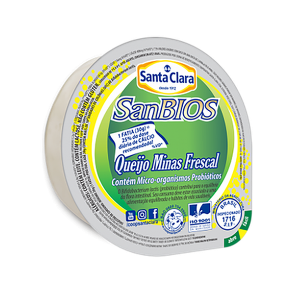 Queijo Santa Clara Minas - Frescal - SanBios Kg