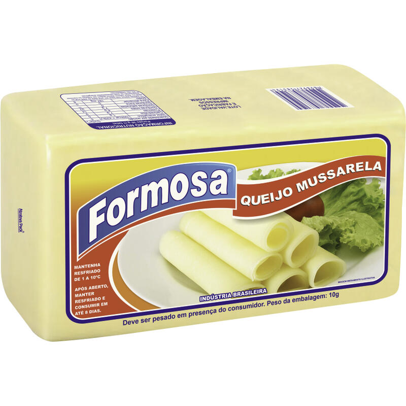 Queijo Mussarela Formosa F2 Preço por quilo na peça