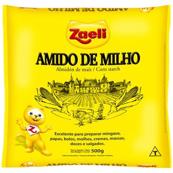 AMIDO DE MILHO ZAELI 500G