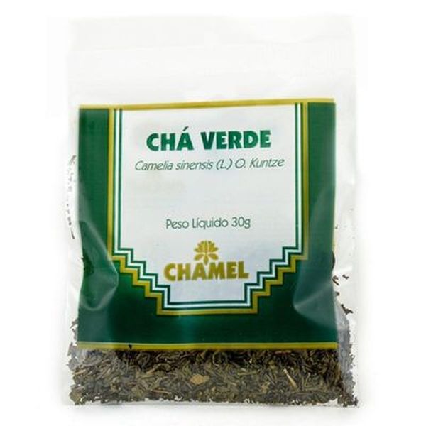 Chá-verde Chamel 30g - Folhas