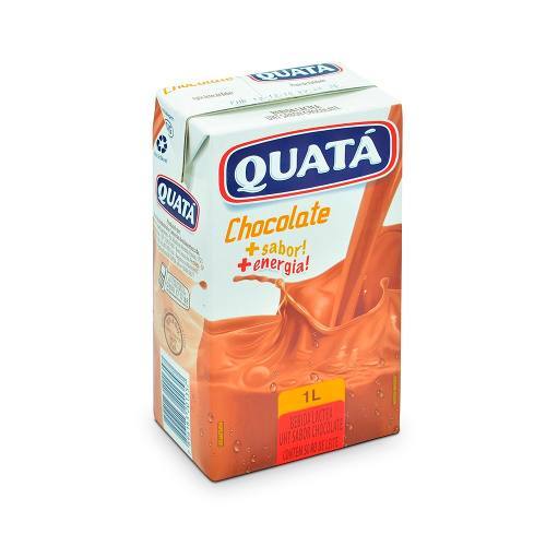 Bebida Lactea Uht Chocolate Quatá 1l