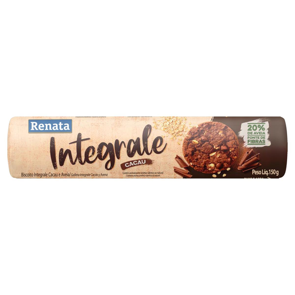 Biscoito Renata 150g - Integrale - Cacau